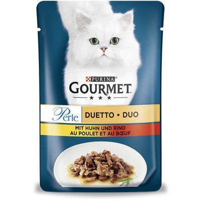 NESTLÉ Gourmet Perle Duetto di Carne 26x85g