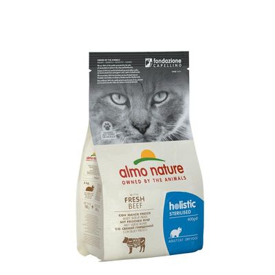 Almo Nature Trocken Holistic Sterilised mit frischem Rind