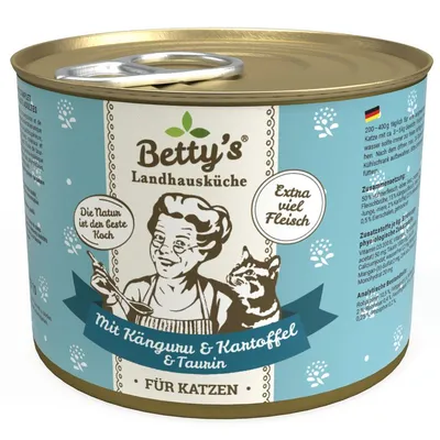Betty´s Landhausküche Katze 6x200gD Betty´s Landhausküche Katze 6x200gD