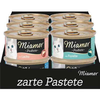 Miamor - Pastete Dose Multipack 60x85g Miamor - Pastete Dose Multipack 60x85g