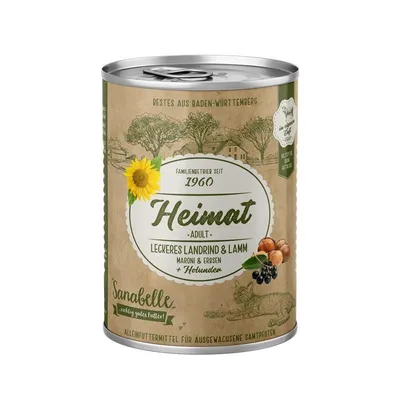 Sanabelle HEIMAT Nassfutter Adult 12x400g Sanabelle HEIMAT Nassfutter Adult 12x400g