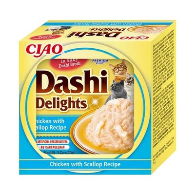 Inaba Cat Dashi Delights Schale 6x70g