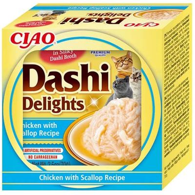 Inaba Cat Dashi Delights Schale 6x70g