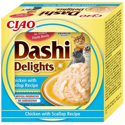 Inaba Cat Dashi Delights Schale 6x70g Inaba Cat Dashi Delights Schale 6x70g
