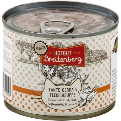Hofgut Breitenberg Cat Senior Tante Gerdas Fleischtopf 12x180g