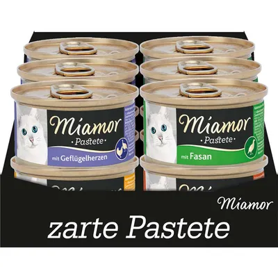 Miamor - Pastete Dose Multipack 60x85g Miamor - Pastete Dose Multipack 60x85g