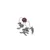 Quapas Cat Toy Rattan Ball with Feathers Quapas Cat Toy Rattan Ball with Feathers
