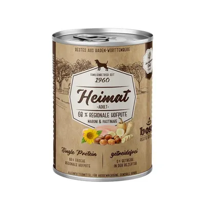 Sanabelle Bosch Dog HEIMAT Nassfutter Adult 12x400g Sanabelle Bosch Dog HEIMAT Nassfutter Adult 12x400g