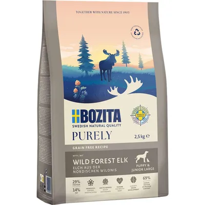 Bozita Dog Purely Puppy & Junior Large Elch
