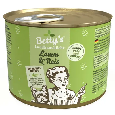 Betty's Landhausküche Dog - Dosen 6x200g Betty's Landhausküche Dog - Dosen 6x200g