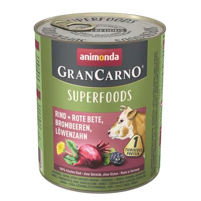 Animonda GranCarno Dog Dose Adult Superfood 6x800g