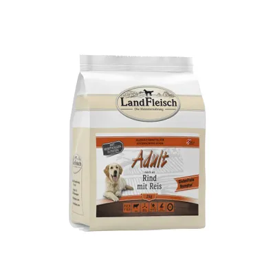 LandFleisch Dog Trocken Adult Rind mit Reis LandFleisch Dog Trocken Adult Rind mit Reis
