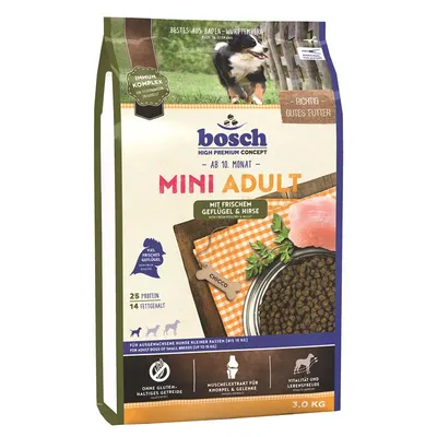 Bosch Mini Adult Geflügel & Hirse Bosch Mini Adult Geflügel & Hirse