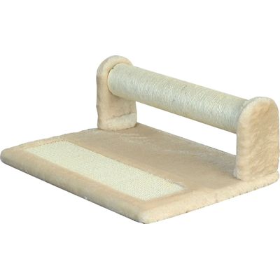 Quapas Cat Scratching Cylinder Board Beige
