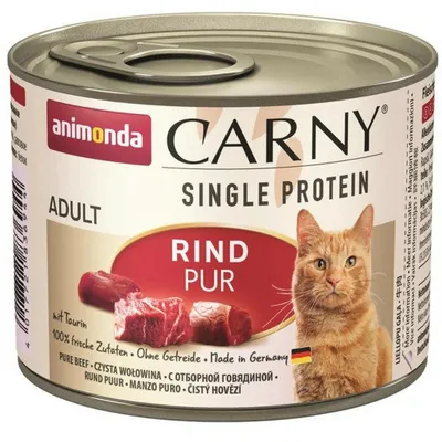 Animonda Cat Dose Carny Adult Single Protein 6x200g Animonda Cat Dose Carny Adult Single Protein 6x200g