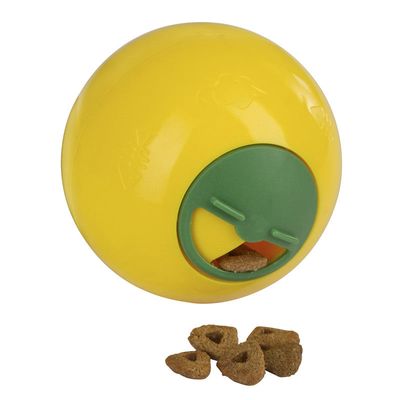 Kerbl Snackball für Katzen gelb