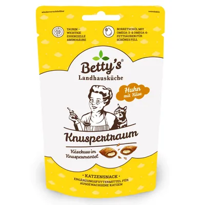 Bettys Landhausküche Cat Snack Knuspertraum 50g Bettys Landhausküche Cat Snack Knuspertraum 50g