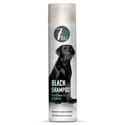 7Pets Black Shampoo – Hundeshampoo für dunkles und schwarzes Fell