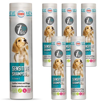 7Pets Sensitive Shampoo – mildes Hundeshampoo für Welpen