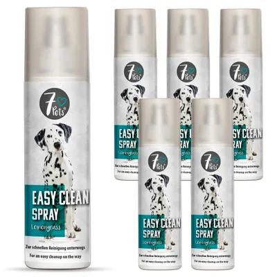 7Pets Easy Clean Spray – Reinigungsspray für Pfoten und Fell unterwegs 7Pets Easy Clean Spray – Reinigungsspray für Pfoten und Fell unterwegs