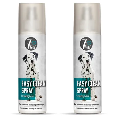 7Pets Easy Clean Spray – Reinigungsspray für Pfoten und Fell unterwegs 7Pets Easy Clean Spray – Reinigungsspray für Pfoten und Fell unterwegs