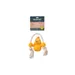 Quapas Dog Toy Fun LatexDuck with Rope