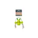 Quapas Dog Toy Fun LatexRabbit with Rope