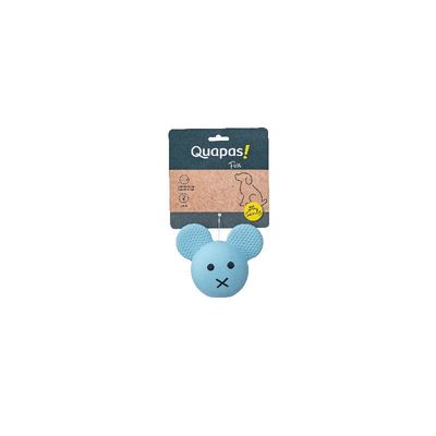 Quapas Dog Toy Fun LatexMice Head
