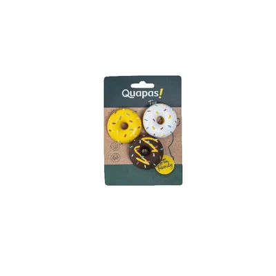 Quapas Dog Toy Fun LatexDonut Set 3 Stück Quapas Dog Toy Fun LatexDonut Set 3 Stück