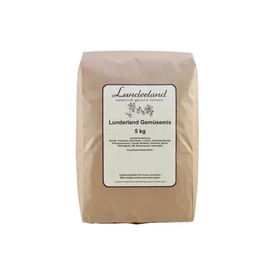 Lunderland Gemüsemix 1 kg für Katzen