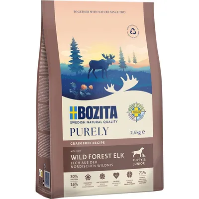 Bozita Dog Purely Puppy & Junior Small Elch