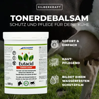 Schopf Eutacid Tonerde sauer – Pflegebalsam für Euter, Sehnen und Muskeln