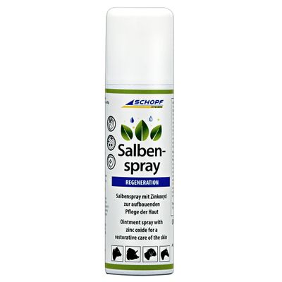 Schopf Salbenspray Regeneration mit Zinkoxid – Hautpflege für Tiere