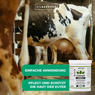 Schopf Eutergel grün Entspannung – Euterpflegebalsam für Milchtiere Schopf Eutergel grün Entspannung – Euterpflegebalsam für Milchtiere