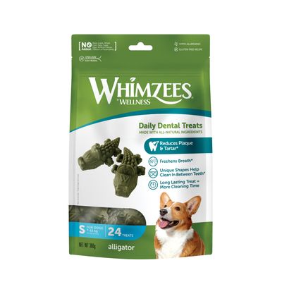 Whimzees Dog Alligator/Krokodil S