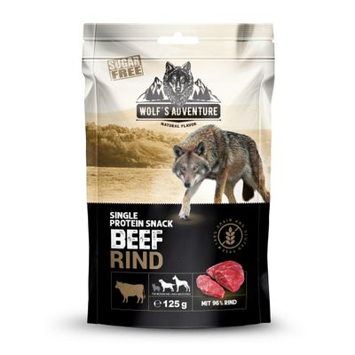 Wolf's Adventure Single Protein Snack 5x125g (+1 Gratis)