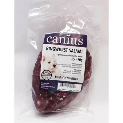 Canius Ringwurst Salami Klein 65g