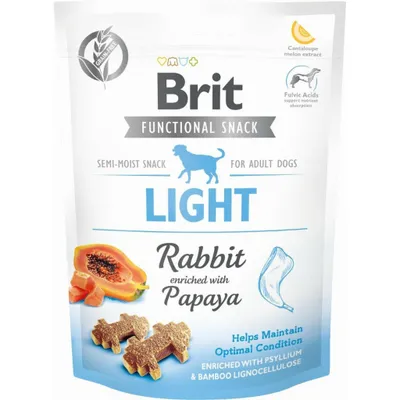 Brit Functional Snack Light Rabbit + Papaya 150g Brit Functional Snack Light Rabbit + Papaya 150g