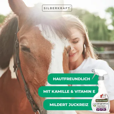 Schopf Riders Shine Brillant Striegel – Glanzspray für Fell, Mähne, Schweif