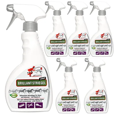 Schopf Riders Shine Brillant Striegel – Glanzspray für Fell, Mähne, Schweif