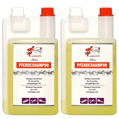 Schopf Riders Shine Pferdeshampoo – mildes Shampoo für Pferde und Fohlen Schopf Riders Shine Pferdeshampoo – mildes Shampoo für Pferde und Fohlen