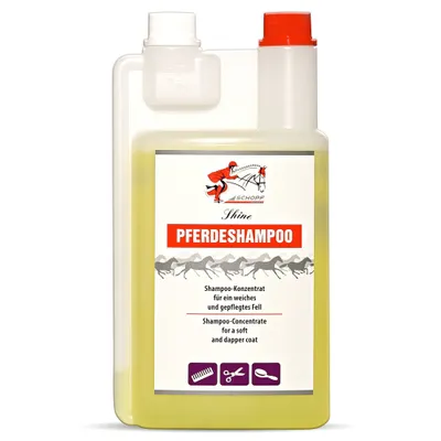 Schopf Riders Shine Pferdeshampoo – mildes Shampoo für Pferde und Fohlen Schopf Riders Shine Pferdeshampoo – mildes Shampoo für Pferde und Fohlen
