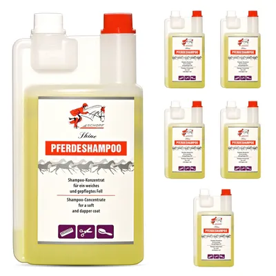 Schopf Riders Shine Pferdeshampoo – mildes Shampoo für Pferde und Fohlen