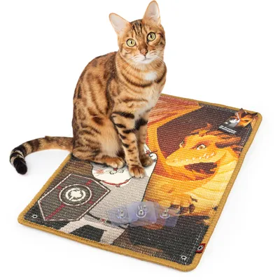 Canadian Cat Company Kratzteppich Sir-Scratch-a-lot mit Wandbefestigung