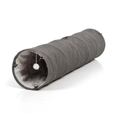 Canadian Cat Company Katzentunnel XXL mit Kuschelfell Canadian Cat Company Katzentunnel XXL mit Kuschelfell