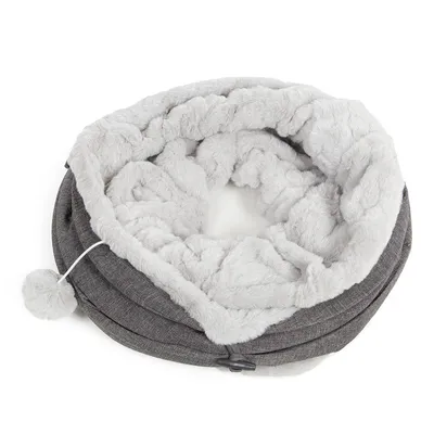 Canadian Cat Company Katzentunnel mit Kuschelfell