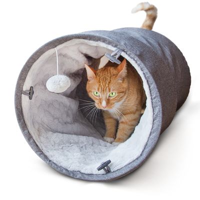 Canadian Cat Company Katzentunnel mit Kuschelfell