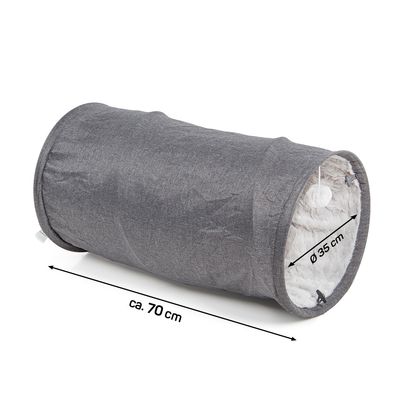 Canadian Cat Company Katzentunnel mit Kuschelfell
