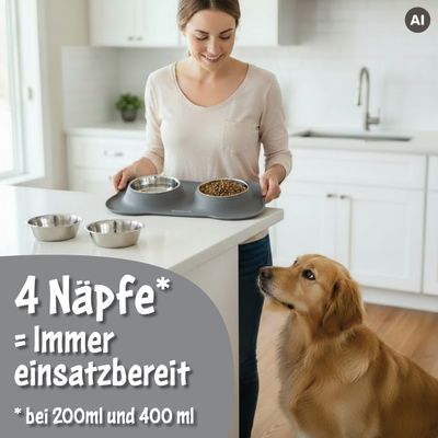 KaraLuna Doppelnapf Set