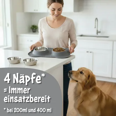 KaraLuna Doppelnapf Set KaraLuna Doppelnapf Set